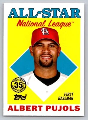 Albert Pujols #88AS-49 2023  Topps 1988 35th Anniversary All-Stars Cardinals - Image 1 of 2