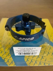 YAMAHA YZ250 YZ 250 2004-2022 APICO CONTROL LANZAMIENTO DISPOSITIVO AGUJERO AZUL - Imagen 1 de 2