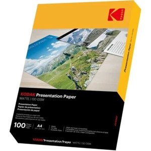 100 Sheets Kodak Presentation Matte 130gsm A4 Photo Paper - Picture 1 of 2