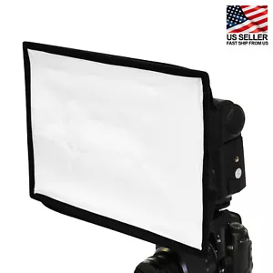 LSP 8"x12" Portable Flash Softbox/Diffuser for Camera Flashgun Photography - Picture 1 of 4