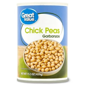 Great Value Garbanzos Chick Peas, 15.5 oz - Picture 1 of 8