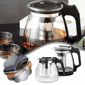 🔥1/2L Teapot Glass Water Dispenser with Filter - Picture 1 of 23