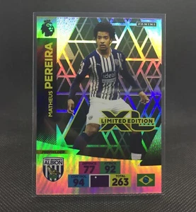 Panini Adrenalyn 2020/21 Premier League MATHEUS PEREIRA Limited Edition card - Picture 1 of 1