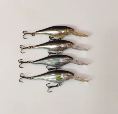 (4) Rapala Shad Rap SR-7 Crankbaits Lures Lot of 4 - Image 1 of 3