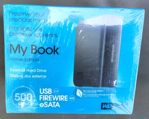 My Book External Hard Drive 500 GB Home Edition-Western Digital WD - Picture 1 of 3