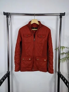 Barbour uk10 eu36 M Medium Damen Matt Utility Rib Quilt Jacke 802 - Bild 1 von 8
