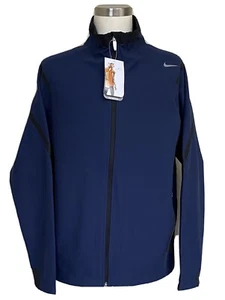 Chaqueta para hombre Nike Soft Shell Estilo 194593 azul oscuro XL al por menor $180 - Imagen 1 de 12