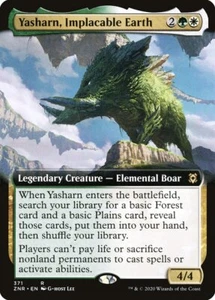 Yasharn, Implacable Earth MTG Zendikar Reborn Rare NM x1 - Magic Card - Picture 1 of 1
