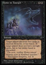 1x Hymn to Tourach V1 Fallen Empires MtG Magic Black Common 1 x1 Card Cards