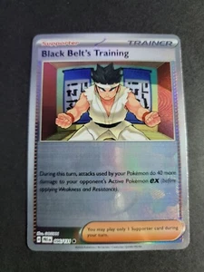 Black Belt's Training (Poke Ball) 096/131 Pokemon Prismatic Evolutions - Picture 1 of 2