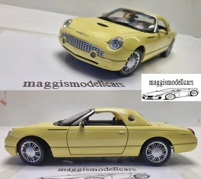 Ford Thunderbird Bj 2002-2005 Modellauto aus Sammlung Maßstab 1:18 Maisto Dach - Bild 1 von 4