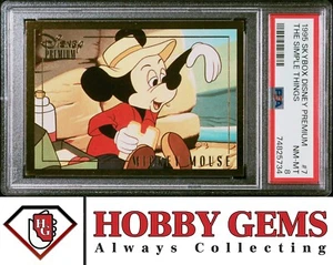 THE SIMPLE THINGS Mickey Mouse PSA 8 1995 Skybox Disney Premium #7 - Picture 1 of 3