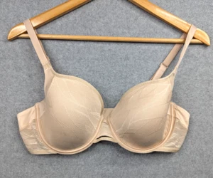 Triumph Airy Sensation T Shirt Bra Womens 16C Beige Spacer Cup Lightly Padded - Picture 1 of 14