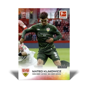 Topps Now Bundesliga 2020-21 - Card 010 - Mateo Klimowicz - VfB Stuttgart - Picture 1 of 2