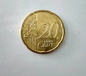 Rare : 20 Cent Coin Italy MISPRINT - Picture 1 of 5