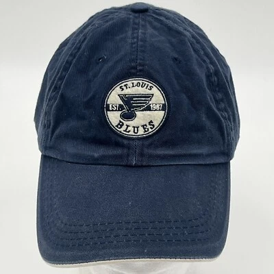 Gorra de béisbol St Louis Blues Hockey 1967 - Fox SportsNet - azul marino con correa trasera Foto 1 de 4
