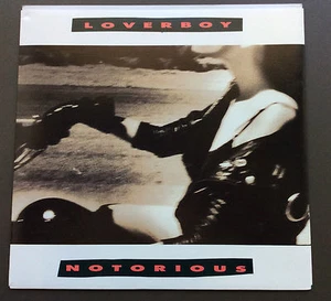 LOVERBOY - Notorious 7" Vinyl Record 45 EX+ 1987 Australian Press Picture Sleeve - Picture 1 of 2