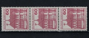 BRD Dreierstreifen Mi. - Nr. 1028 A I R postfrisch mit rückseitiger Nummer 005 - Bild 1 von 2