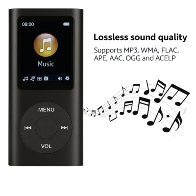 Lettore MP4 Portatile con Display  Suono Hi-Fi Walkman Musica Audio 2025 - Immagine 1 di 4