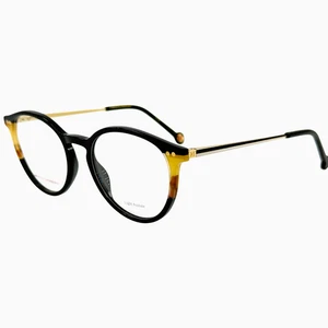 Marco de gafas de plástico para mujer Carolina Herrera HER0166 0WR7 negro Habana 51-18 - Imagen 1 de 5
