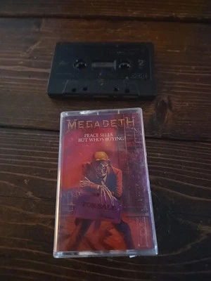 Megadeth Peace Sells...But Who’s Buying Cassette 1986 Import Canadian - Image 1 of 4