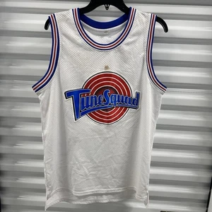 Michael Jordan #23 Tune Squad Looney Tunes Space Jam Jersey Men’s Sz Small White - Picture 1 of 9