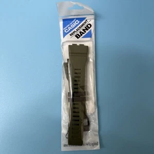 Genuine Casio Watch Band for G-Shock GBD-800UC-3 GBA-800 Original Green Strap - Picture 1 of 2