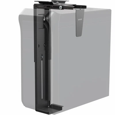 VIVO Large Under-Desk and Wall PC Mount, Computer Case Holder with 135° Swivel - Image 1 of 4