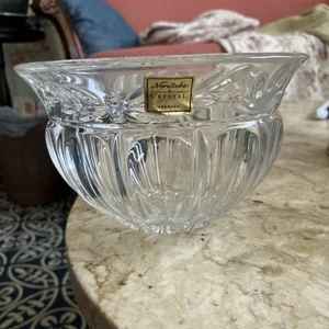 Noritake Full Lead Crystal Southhaven Crystal Bowl 6”Germany - Picture 1 of 5