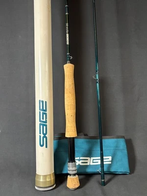 SAGE Model 990SP Graphite Ⅳ 9ft 9wt 2pc Excellent Condition/Serial No.O-7750 - Image 1 of 4