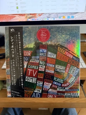 Radiohead Hail To The Thief OBI 2LP record XL785LPJP Japan NEW - Image 1 of 2