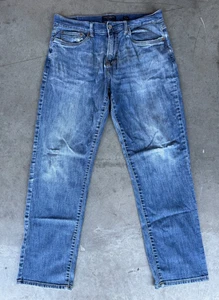 Lucky Brand, 221 Original Straight, Men's Jeans, 34x32, Medium Wash - MINOR FLAW - Picture 1 of 9