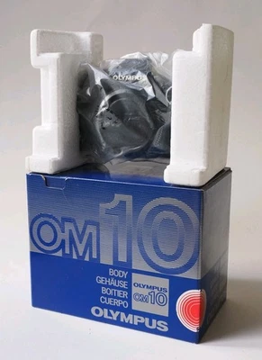 Olympus OM10 Black Body - Boxed - Extras Beautiful Condition - Image 1 of 4