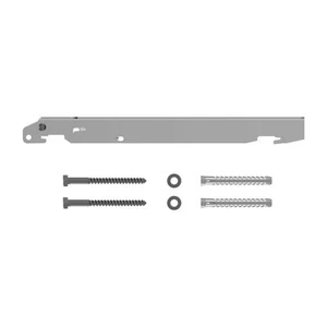 Kermi Schnellmontagekonsolen-Set Typ 11-33 Bauhöhe 600mm Wandabstand 30mm weiß - Bild 1 von 1