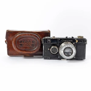 Zeiss Ikon Contax I black film camera Zeiss Jena Tessar 2,8/5cm SHP 307883 - Picture 1 of 5