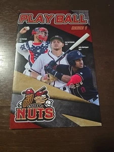 2021 MODESTO NUTS PLAY BALL PROGRAM CAL RALEIGH JULIO RODRIGUEZ KELENIC RARE  - Picture 1 of 1