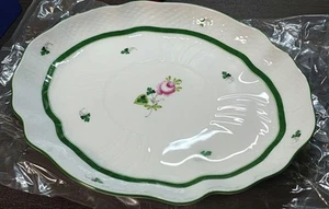[Near Mint] Herend Vienna Rose Oval Dish W/ Box From Japan - Picture 1 of 6