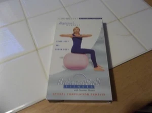 BalanceBall Fitness "Beginner's Workout" (Upper Body, Abs, Lower Body) - VHS New - Bild 1 von 2