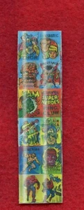 Marvel Comics Uncut Vari-Vue Flicker Ring Lenticular Strip - Picture 1 of 2