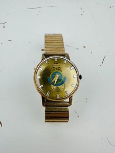 Vintage 1960s Waltham Teamsters Union Gold Watch - Picture 1 of 3