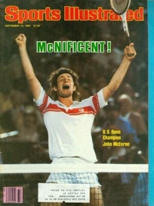 September 15, 1980 John McEnroe Tennis Sports Illustrated - Picture 1 of 1