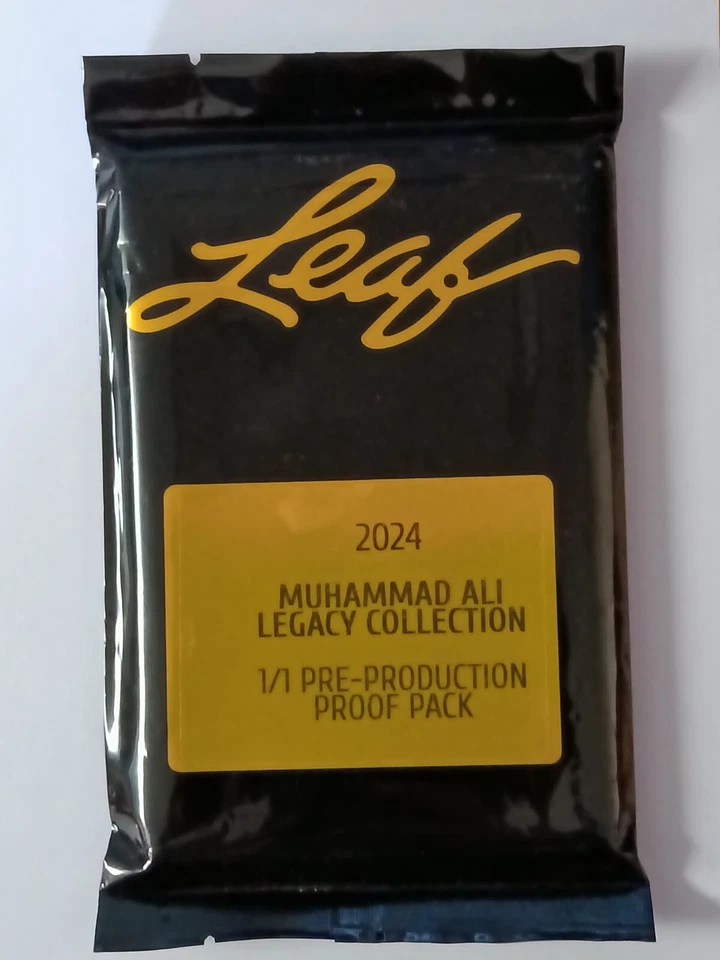 2024 Leaf Muhammad Ali - Legacy Collection 1/1 Pre-Production Proof Pack -Sealed - Image 1 of 1