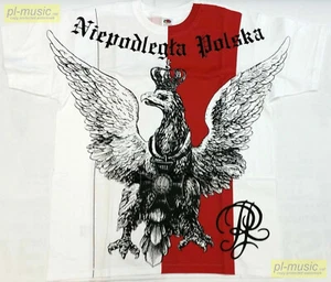T-Shirt NIEPODLEGLA POLSKA - Orzeł RP - Gr. XL- koszulka patrioty / Polen PL - Bild 1 von 3