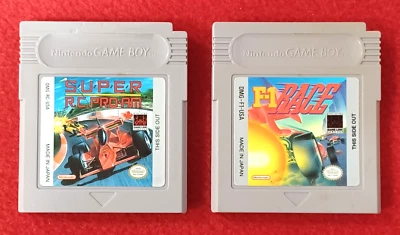 Super R.C. Pro-Am & F-1 Race Nintendo Game Boy 2 Game Lot Tested Authentic - Image 1 of 4