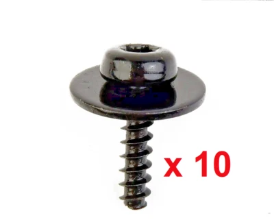 Ford Undertray Torx Screw & Washer | Engine Drip Tray Weather Guard tRIM  x10 Pc - Image 1 of 4