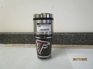 NFL Atlanta Falcons 22oz Slim Travel Steel Tumbler - Great American Products - Picture 1 of 7