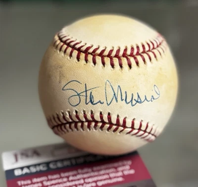 Stan Musial Autograph Signed Official ONL Baseball (Toning)  - JSA Authentic - Image 1 of 2