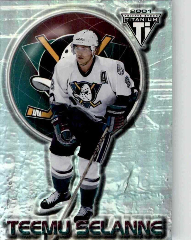 2000-01 Pacific Private Stock Titanium Teemu Selanne #2 - Image 1 of 2
