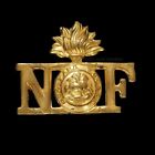 WW1 Northumberland Fusiliers Shoulder Title Badge (c)
