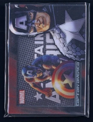2012 Marvel Greatest Heroes Shadowbox CAPTAIN AMERICA Chase Insert Nm Mt 1:72 - Image 1 of 2